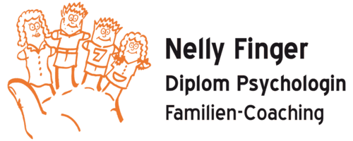 Logozeichnung für Familientherapeutin, Kunde: Nelly Finger
